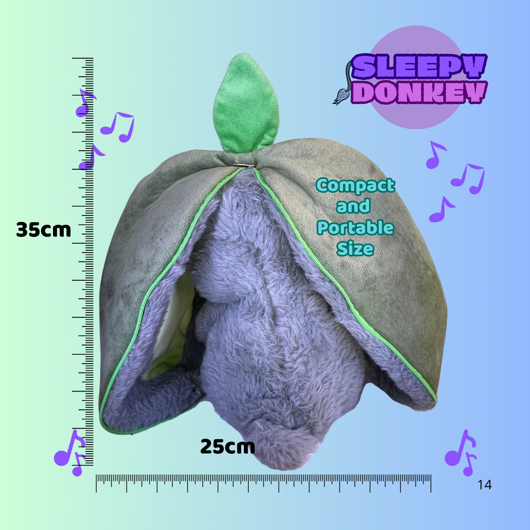 Stuffed Donkey toy that breathes to sleep, anti-stress.